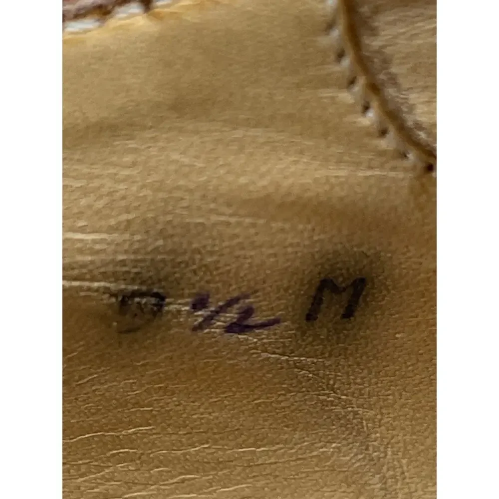 Vito Papolo Brown Leather Lace Up Dressy Oxford Men 9.5M